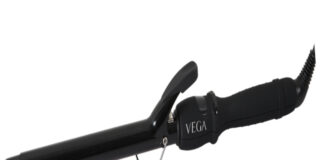 Vega Long Curl hair curler provides lustrous locks with great ease