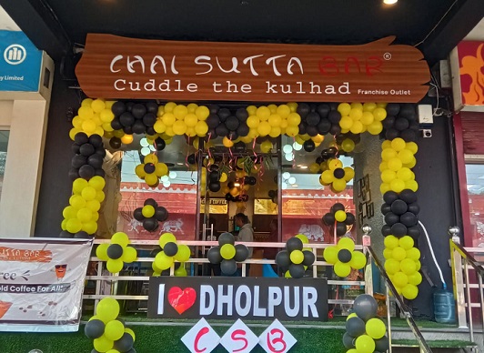 Chai Sutta Bar, Dholpur outlet