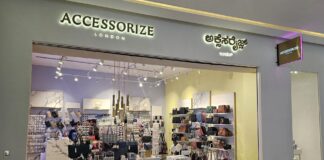 Accessorize London store at Bhartiya Mall in Bengaluru