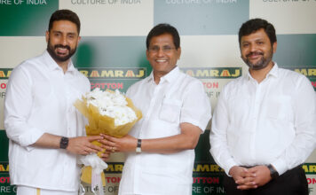 Abhishek Bachchan is the new face of Ramraj Cotton