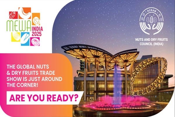 India’s foremost B2B nuts & dry fruits trade expo, MEWA, back with 2nd edition