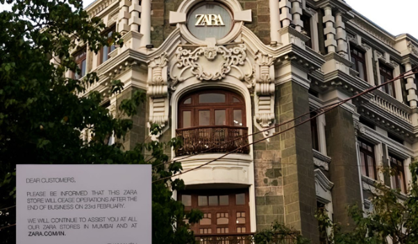 Zara closes doors on its 5-storey Mumbai flagship store after 8 years